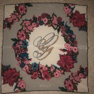Gucci Silk Neck Scarf/Kerchief